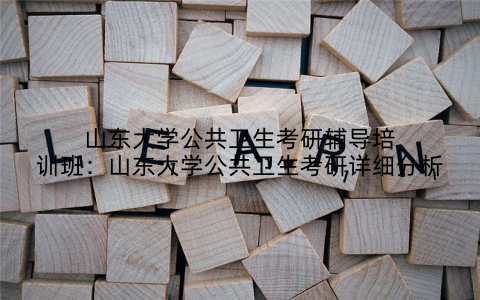 山东大学公共卫生考研辅导培训班：山东大学公共卫生考研详细分析
