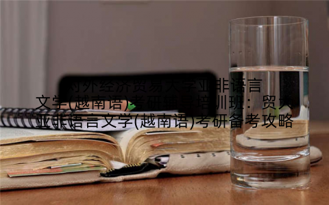 对外经济贸易大学亚非语言文学(越南语)考研辅导培训班:贸大亚非语言文学(越南语)考研备考攻略