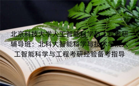 北京科技大学人工智能科学与工程考研辅导班:北科大智能科学与技术学院人工智能科学与工程考研经验备考指导
