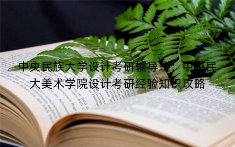 中央民族大学设计考研辅导班：中央民大美术学院设计考研经验知识攻略