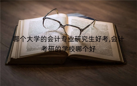 哪个大学的会计专业研究生好考,会计考研的学校哪个好