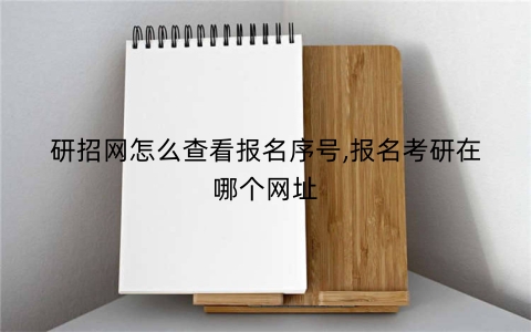研招网怎么查看报名序号,报名考研在哪个网址