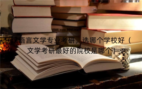 汉语言文学专业考研，选哪个学校好（文学考研最好的院校是哪个）