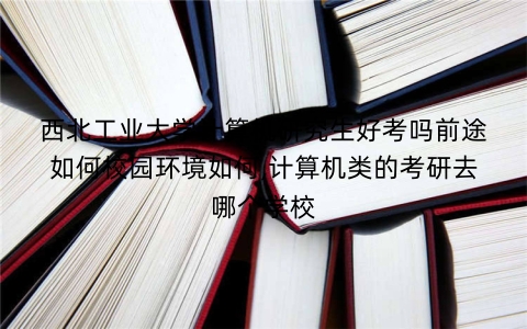 西北工业大学计算机研究生好考吗前途如何校园环境如何,计算机类的考研去哪个学校