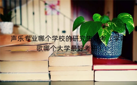 声乐专业哪个学校的研究生好考（学唱歌哪个大学最好考研）